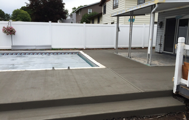 concrete patio and pool residential services in syracuse ny