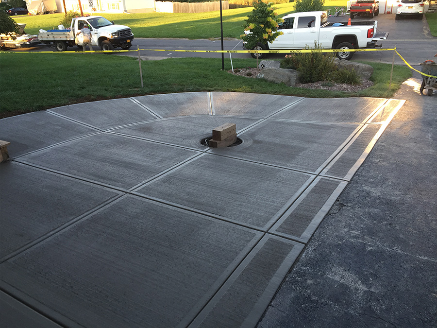 concrete walkway syracuse ny