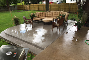 Stamped concrete patio deck syracuse ny