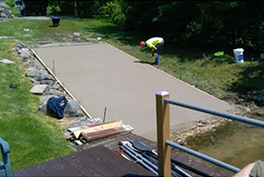 best concrete patio residential syracuse ny grasshopper services